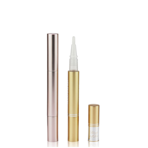 Screw brush tube gold color eyeliner tube