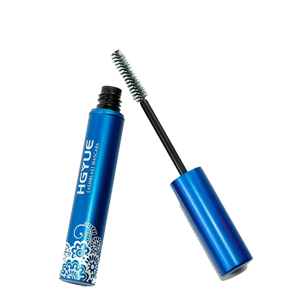 Blue color aluminum mascara tube