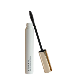 White tube gold cap aluminum mascara tube